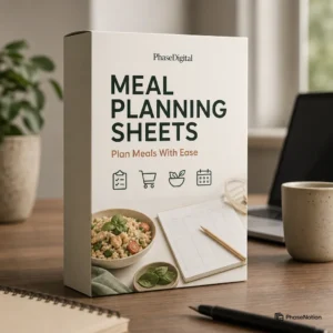 Meal Planning Sheets