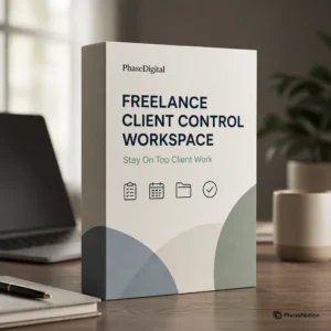 Freelance Client Control Workspace