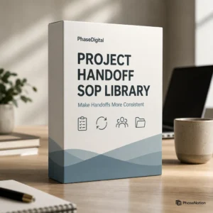 Project Handoff SOP Library
