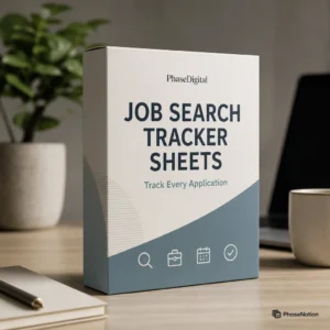 Job Search Tracker Sheets