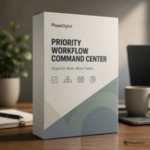 Priority Workflow Command Center