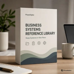 Business Systems Reference Library