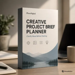 Creative Project Brief Planner